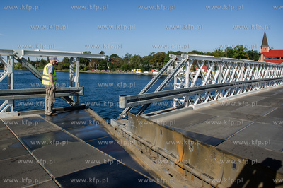 Gdańsk. Wyspa Sobieszewska. Uroczystość wbicia pierwszej...