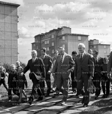 Wiizyta pierwszego sekretarza KC PZPR  Edwarda Gierka...
