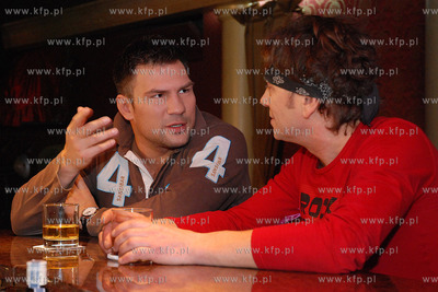 Rumia. W hotelu Faltom Dariusz Michalczewski kreci...