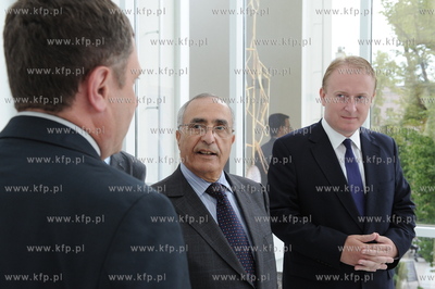 Sopot. Przebywajacy na zaproszenie Ministerstwa Spraw...