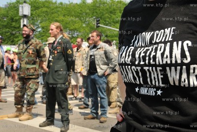 Chicago. Manifestacja przedstawicieli ruchu Okupuj...
