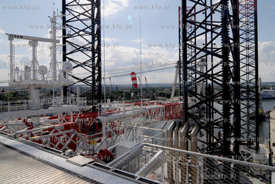 Gdansk. Nabrzeze Obroncow Westerplatte. Zbudowany w...