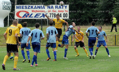 Gryf Orlex Wejherowo zremisowal 2:2 (2:2) z Jarota...