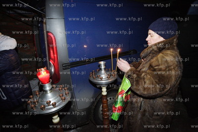 Kaliningrad, Rosja. Swieto Chrztu Panskiego podczas...