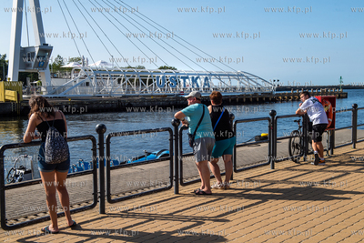 Wakacje w Ustce. 22.08.2023. Fot. Konrad Kosycarz /...