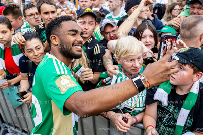 Spotkanie Lechii Gdańsk z kibicami podczas Jarmarku...