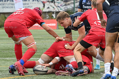 Stadion Ogniwa Sopot. Mecz rugby Energa Ogniwo Sopot...