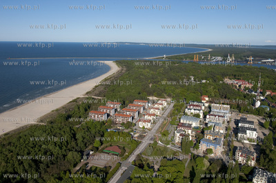 Swinoujscie z lotu ptaka. 12.05.2009 fot. Kacper Kowalski...