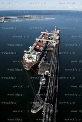 Port Gdansk z lotu ptaka, nz Port Polnocny i terminal...
