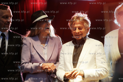 GDAŃSK, FESTIWAL GWIAZD  2008.  Na sopockiej plazy...