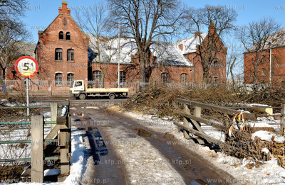 Wycinka drzew pod budowe nowej Trasy Slowackiego. Tereny...