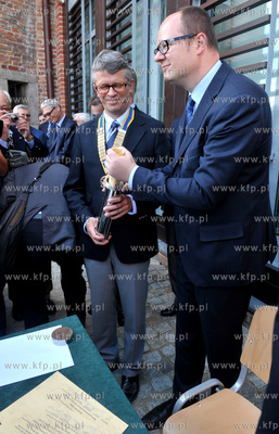 Odsloniecie makiety Zurawia Gdanskiego w ramach projektu...