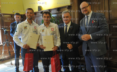 Przewodniczący Rady Miasta Gdańska Bogdan Oleszek...