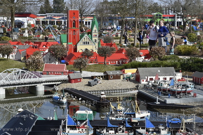 Legoland w Billund, Dania. Park miniatur z klocków...