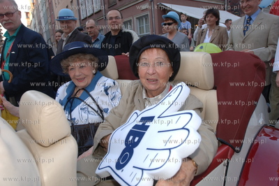 VI Festiwal Dobrego Humoru w Gdansku. Nz. Hanna Bielicka...