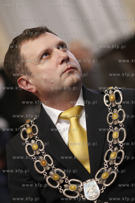 Sopot. Uroczysta sesja Rady Miasta. Zaprzysiezenie...