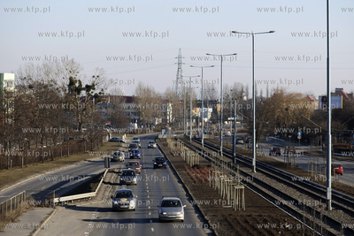 Gdansk Zaspa. Ul. Rzeczypospolitej. Widok z wiaduktu.
08.03.2011
fot.Krzysztof...