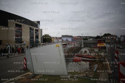 Gdansk. Przebudowa skrzyzowania  ul. Grunwaldzka z...