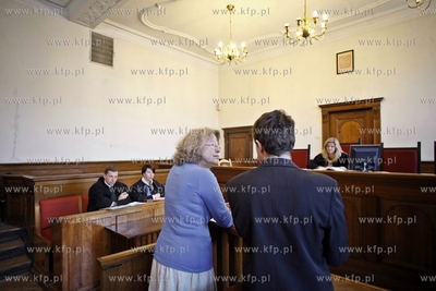 Gdansk. Sad okregowy. Sprawa przeciwko Pomorskiemu...