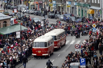 Gdansk. Parada na Swieto Niepodleglosci. 11.11.2013...