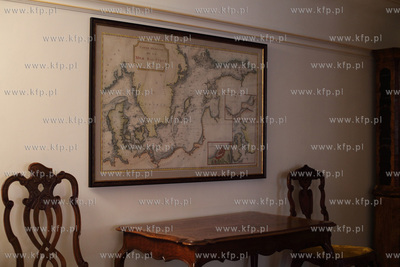 Mapa Bałtyku z 1785 roku, przekazana do zbiorow Domu...