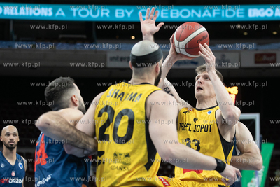 Argo Arena. FIBA Europe Cup. Trefl Sopot - CSM CSU...