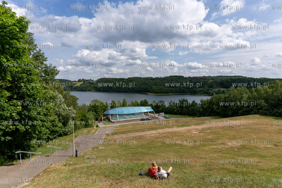 Punkt Widokowy Złota Góra. Widok na anfiteatr nad...