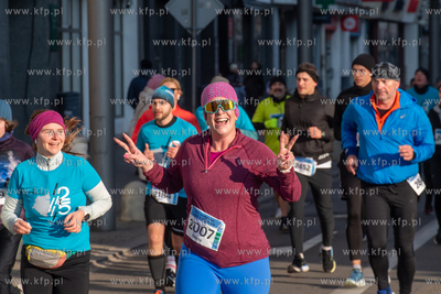 Bieg Urodzinowy w Gdyni. 09.02.2025 fot. Paweł Marcinko...