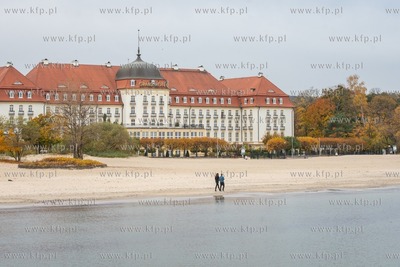 Sopot.  W sobotę  7 - go listopada z powodu rosnącej...