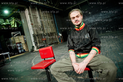 Gdansk. Teatr Wybrzeze. Proba do spektaklu pt Faza...