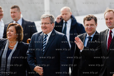 Sopot - molo. Przystan Jachtowa. Uroczystosc slubowania...