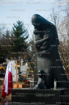 Kwatera Sybirakow na cmentarzu Lostowickim w Gdansku....