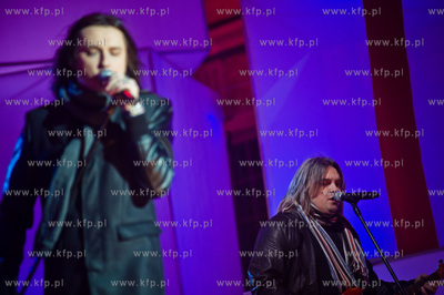 Gdansk. Dlugi Targ. Swiateczny koncert Cala Polska...