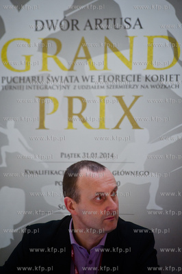 Gdansk. CH. Galeria Baltycka. Konferencja prasowa poprzedzajaca...