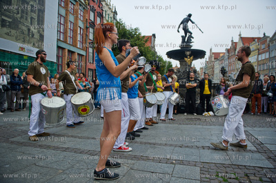 Gdansk. Dlugi Targ. 6 Gdanski Festiwal Kultury Brazylijskiej...