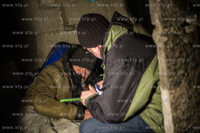Gdansk. Prowadzone na terenie miasta liczenie osob...