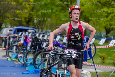 Gdansk. Zawody Triathlon Gdansk o Puchar Rektora AWFiS...