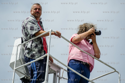 Gdansk. Skrzyzowanie ul. 3 Maja i Armii Krajowej. Pozegnalne...