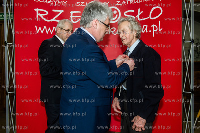 Gdansk. Dwor Artusa. Uroczystosc wreczenia
listow...