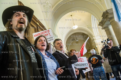 Gdansk. Nowy Ratusz. XXIII Sesja Rady Miasta Gdanska....