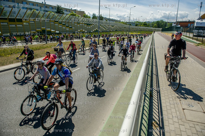 Gdansk. Droga Zielona. Wielki Przejazd Rowerowy.
12.06.2016
fot....
