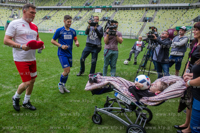 Energa Stadion Gdańsk. Charytatywny mecz piłkarski...