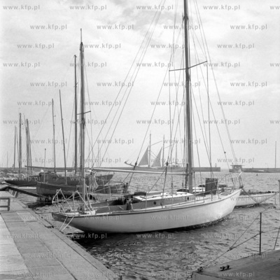 Jacht Opty, należący do kapitana Leonida Teligi w...