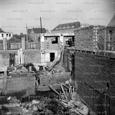 Budowa Teatru Wybrzeże w Gdańsku. (lata60)
1965
0005573z
Fot....