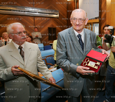 Szczecin .Nadanie tytulu Honorowego Obywatela Miasta...