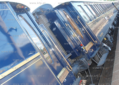 Legendarny pociąg Orient Express po raz pierwszy w...