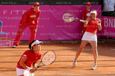 Korty Tenisowego Klubu Sportowego ARKA w Gdyni. Polska...