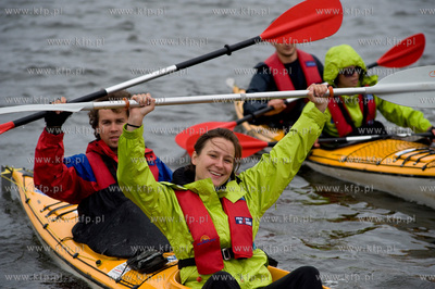 Gdansk. Ekspedycja Wisla podroznika Marka Kaminskiego...