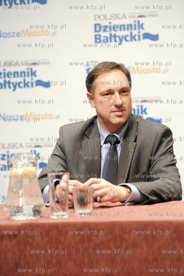 Polityczna debata kandydatow na prezydenta miasta Gdansk...