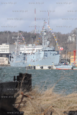 Z okazji 40 lecia utworzenia 3 Flotylii na okretach...